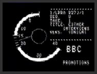 One inch videotape rewinding at full throttle!