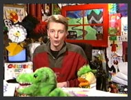 Andy, Edd and short-lived puppet Jock The Croc!