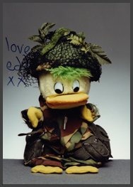 Handout shot - Edd The Duck (Army)