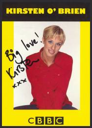 Handout shot - Kirsten O'Brien