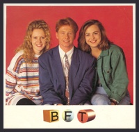 Handout shot - BFT 1991 - Esther McVey, Simon Parkin & Philippa Forrester