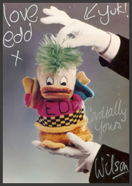 Handout shot - Edd The Duck