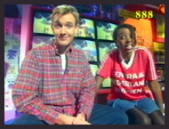 Sim and Josie at home in Studio A
