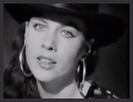 Siobhan as seen in the video for River City People's single, (What's Wrong With) Dreaming.